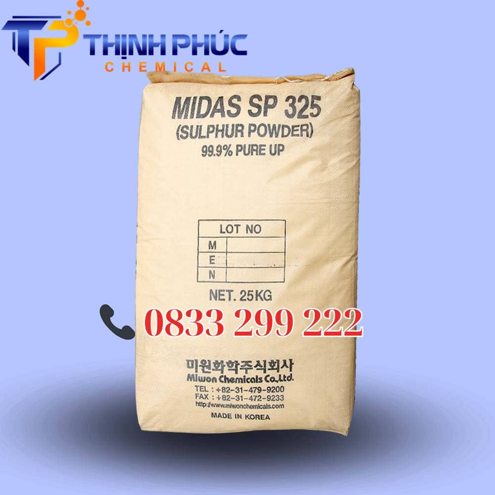 lưu huỳnh bột midas hàn quốc